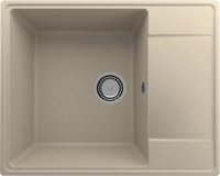 Кухонная мойка Ulgran Quartz prima Prima 605-03 61x49 из кварцевого композита, бежевый