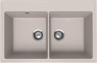 Кухонная мойка Ulgran Quartz ruma Ruma 780-10 78x51 из кварцевого композита, бежевый