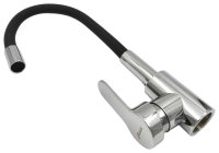 Смеситель для кухни Maretti Проджект PC31RGZ32 с гибким изливом, хром,черный