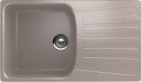 Кухонная мойка Ulgran U-203 U-203-302 83x48 из искусственного камня, песочный