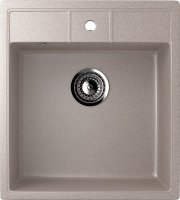 Кухонная мойка Ulgran U-406 U-406-302 45x50 из искусственного камня, песочный