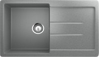 Кухонная мойка Ulgran U-507 U-507-309 77x50 из искусственного камня, серый
