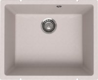 Кухонная мойка Ulgran Underground 500 Under 500-01 55x45 из кварцевого композита, белый