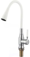 Смеситель для кухни Savol S-2805AM02 с гибким изливом, хром