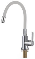 Смеситель для кухни Savol S-3002A04 с гибким изливом, хром