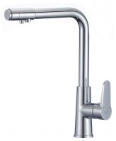 Смеситель для кухни Savol S-L1804 с подключением фильтра, хром