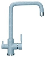 Смеситель для кухни Ulgran U-019 U-019-342 с подключением фильтра, графит