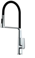 Смеситель для кухни Vincea VKF-118CH с гибким изливом, хром