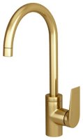 Смеситель для кухни WasserKRAFT Aisch 5500 5507, золото матовое
