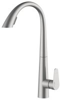 Смеситель для кухни WasserKRAFT A8617 с выдвижным изливом, никель
