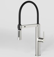 Смеситель для кухни WasserKRAFT A8827 с выдвижным изливом, никель