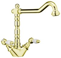 Смеситель для кухни Webert Kitchen dorian DO780102010, золото