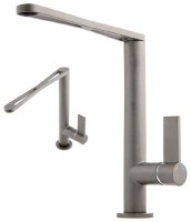 Смеситель для кухни Webert Essential EN920301441, серый
