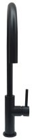 Смеситель для кухни Webert Lima LM940302560 с выдвижным изливом, черный
