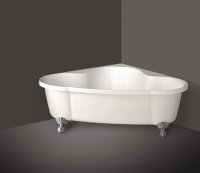 Акриловая ванна BelBagno BB07 150x150, белая