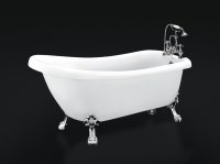 Акриловая ванна BelBagno BB20-1700 170x73, белая