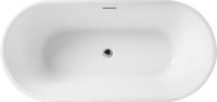 Акриловая ванна BelBagno BB405-1700-800 170x80, белая