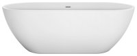 Акриловая ванна BelBagno Uno BB701-1500-730-K 150x73, белая