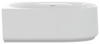 Акриловая ванна Cezares Lux CZR-LUX-CORNER-165-80-58-L 165x80, белая