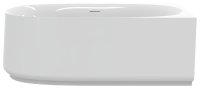Акриловая ванна Cezares Lux CZR-LUX-CORNER-165-80-58-R 165x80, белая