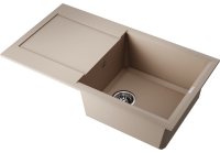 Кухонная мойка OMOIKIRI Sakaime 78-SA 4993113 78x43.5 из искусственного гранита, бежевый