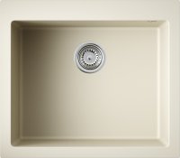 Кухонная мойка OMOIKIRI Bosen 57-BE 4993146 57x50 из искусственного гранита, ваниль