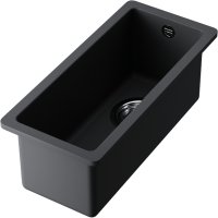 Кухонная мойка OMOIKIRI Bosen 20-U-BL 4993153 20x44 из искусственного гранита, черный