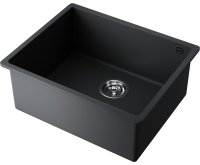 Кухонная мойка OMOIKIRI Bosen 54-U-BL 4993161 54x44 из искусственного гранита, черный