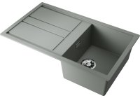 Кухонная мойка OMOIKIRI Kitagawa 86-WG 4993250 86x51 из искусственного камня, wind green