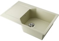 Кухонная мойка OMOIKIRI Yonaka 78-LB-BE 4993335 78x51 из искусственного гранита, ваниль