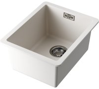 Кухонная мойка OMOIKIRI Kata 34-U-PA 4993379 34x42 из искусственного гранита, пастила
