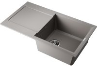 Кухонная мойка OMOIKIRI Sakaime 78-GR 4993548 78x43.5 из искусственного гранита, leningrad grey