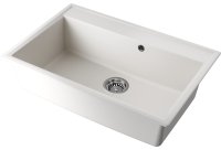 Кухонная мойка OMOIKIRI Daisen 77-PA 4993626 77x51 из искусственного гранита, пастила