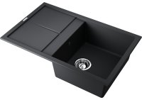 Кухонная мойка OMOIKIRI Sumi 79-BL 4993662 79x50 из искусственного гранита, черный