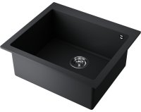 Кухонная мойка OMOIKIRI Bosen 57A-GB 4993818 57x50 из искусственного камня, графит
