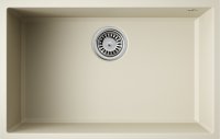 Кухонная мойка OMOIKIRI Tedori 66-U-BE 4993973 66x42 из искусственного гранита, ваниль