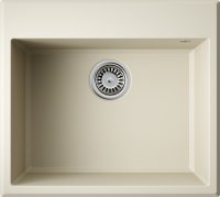 Кухонная мойка OMOIKIRI Tedori-57-BE 4993981 57x51 из искусственного гранита, ваниль