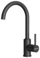 Смеситель для кухни OMOIKIRI Shinagawa P-BL 4974106, черный
