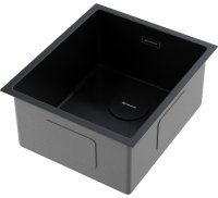 Кухонная мойка OMOIKIRI Taki 38-U/IF-GB 4997016 38x44 стальная, графит