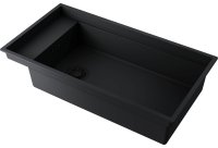 Кухонная мойка OMOIKIRI Kinaru 86-U/I GB 4997027 86x46 из искусственного камня, графит