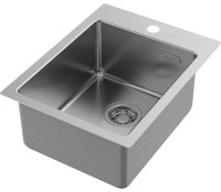 Кухонная мойка OMOIKIRI Amadare 39 4997028 39x50.5 стальная, сталь