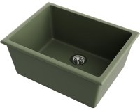 Кухонная мойка OMOIKIRI Okinoshima 61-U/I-OL 4997064 61x46 керамическая, olive