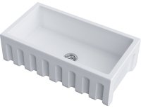 Кухонная мойка OMOIKIRI Mikura 83-WH 4997080 84x46 керамическая, белый