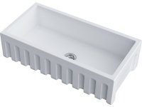 Кухонная мойка OMOIKIRI Mikura 91-WH 4997086 91x46 керамическая, белый