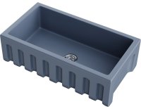 Кухонная мойка OMOIKIRI Mikura 91-SB 4997089 91x46 керамическая, smoky blue