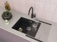 Смеситель для кухни OMOIKIRI Shinagawa 2 Plus BN 4994339 с подключением фильтра, нержавеющая сталь