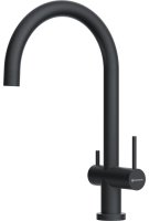 Смеситель для кухни OMOIKIRI Yamada Slim BL 4994559 с подключением фильтра, черный