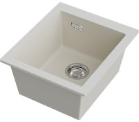 Кухонная мойка OMOIKIRI Omishima 41-U-CR Matt 4997569 41x48 керамическая, cream матовый