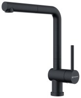 Смеситель для кухни OMOIKIRI Akashi-S BL 4994573 с выдвижным шлангом, черный
