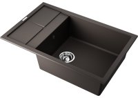 Кухонная мойка OMOIKIRI Sumi 78-LB-ES 4997232 78x50 из искусственного гранита, espresso